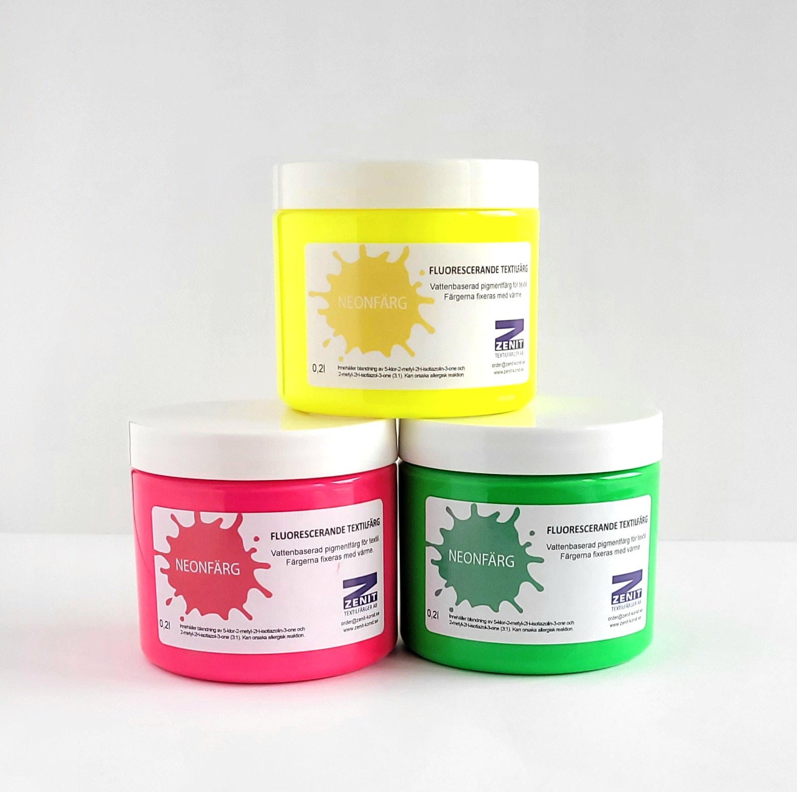 Neonfärg, 200 ml