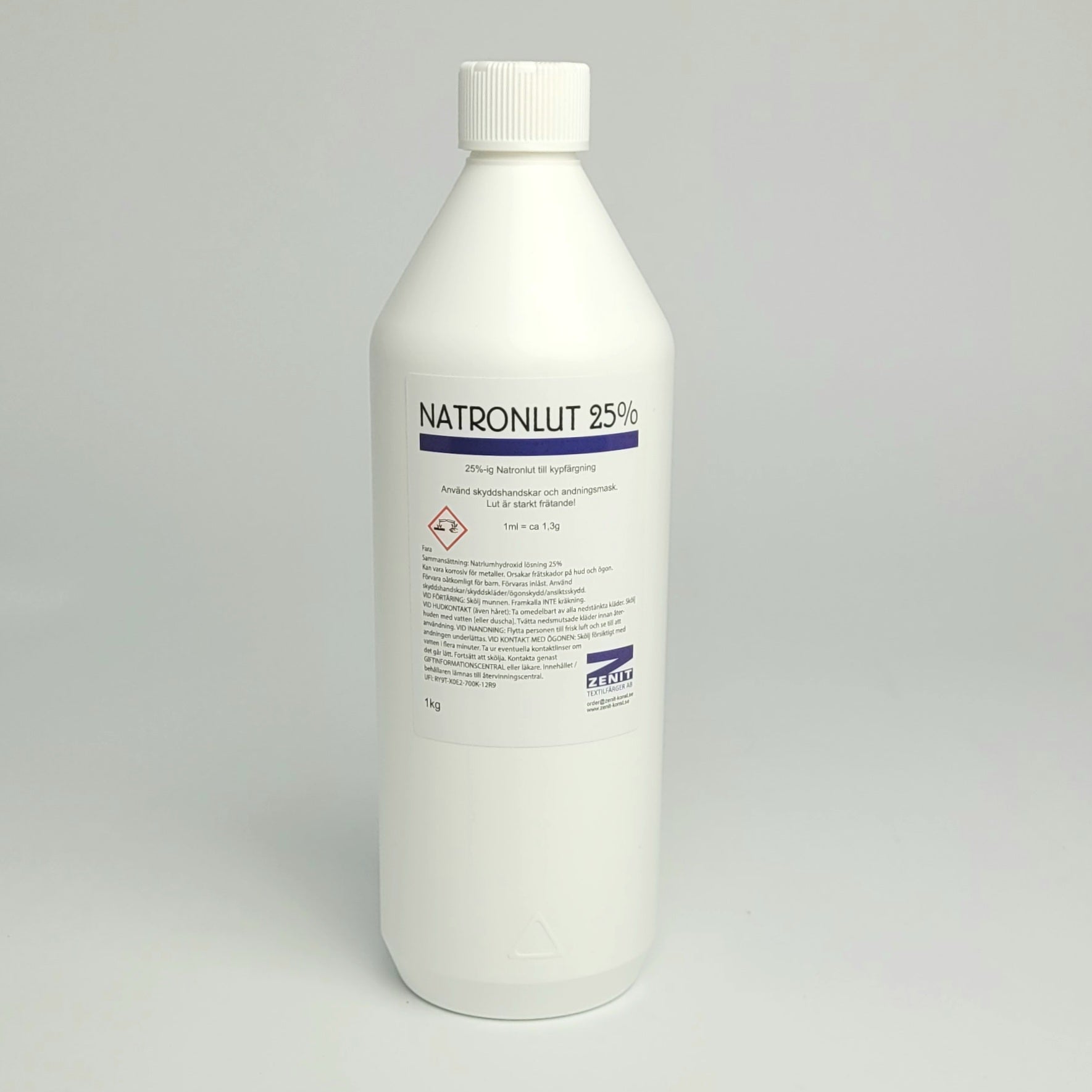 Natronlut 25%, 1kg