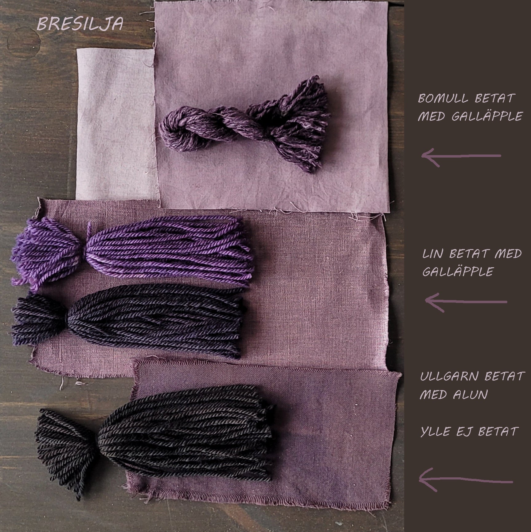 Blå Bresilja - pulver
