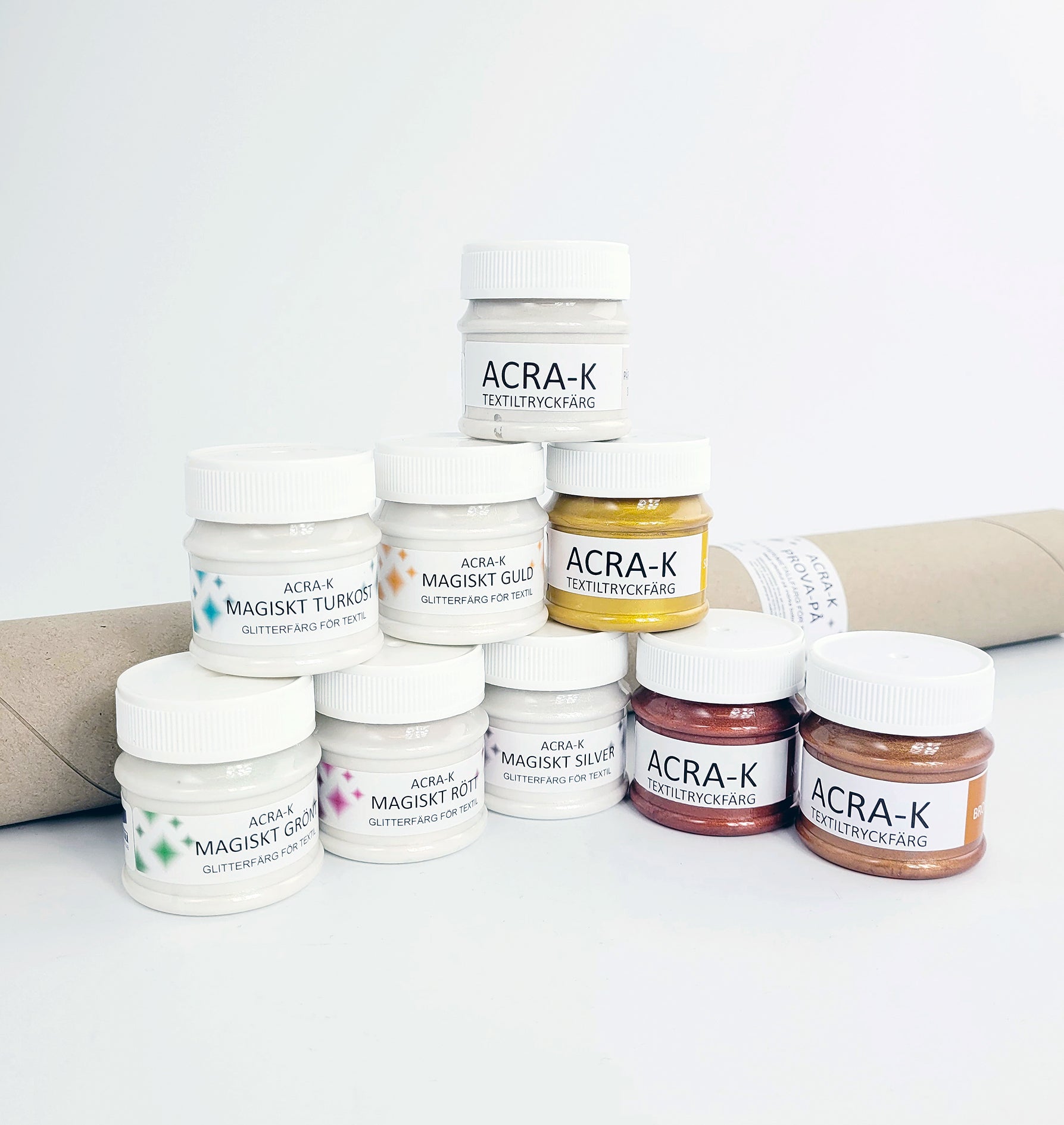 Acra-K Prova-på-kit effekt- och metallfärger