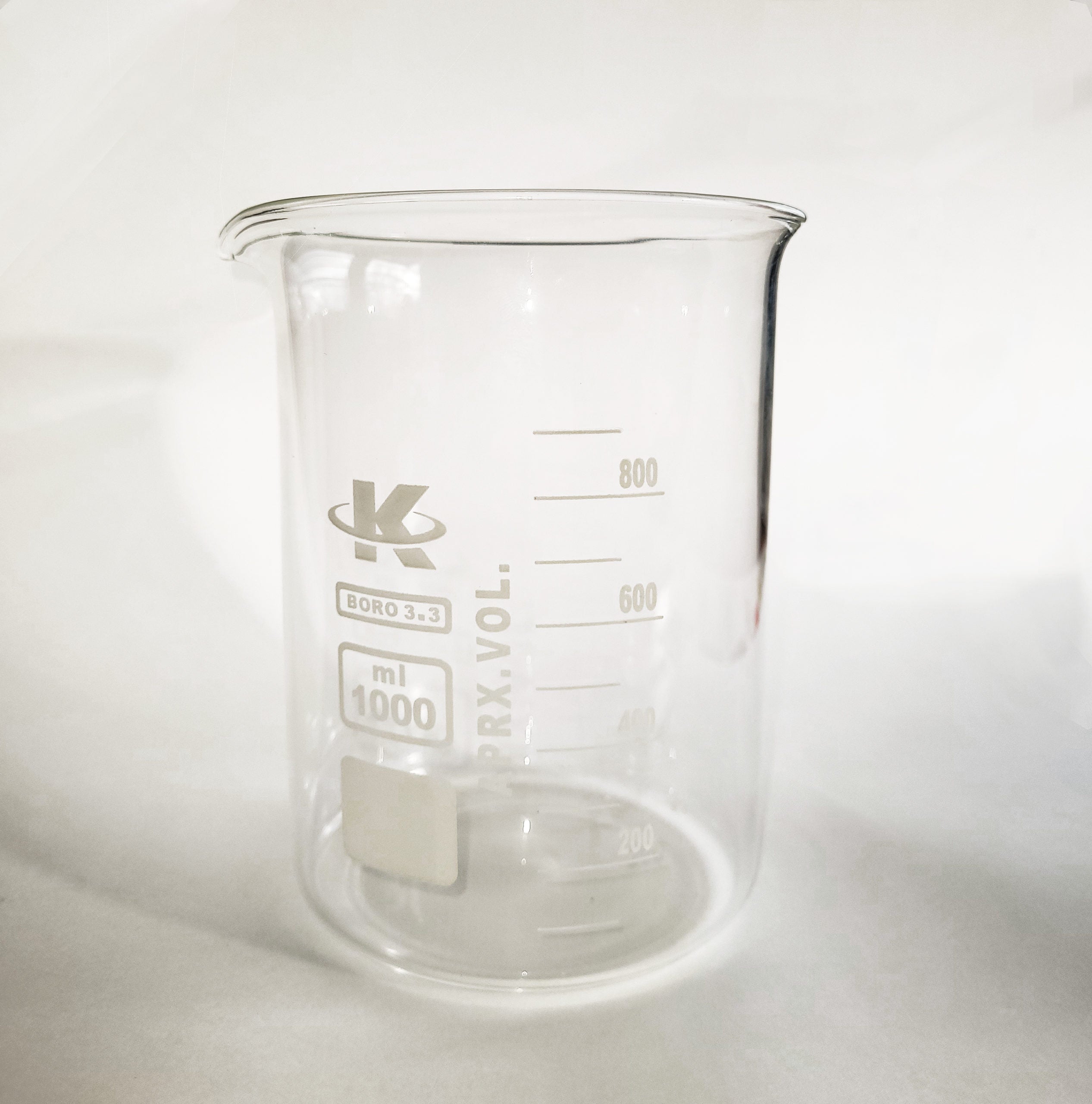 Glasbägare, 1000 ml